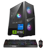 MSI Codex R2 Tower Desktop Intel Core i7 32GB RAM NVIDIA GeForce RTX 5060 1TB SSD Storage Windows 11 Home - Black